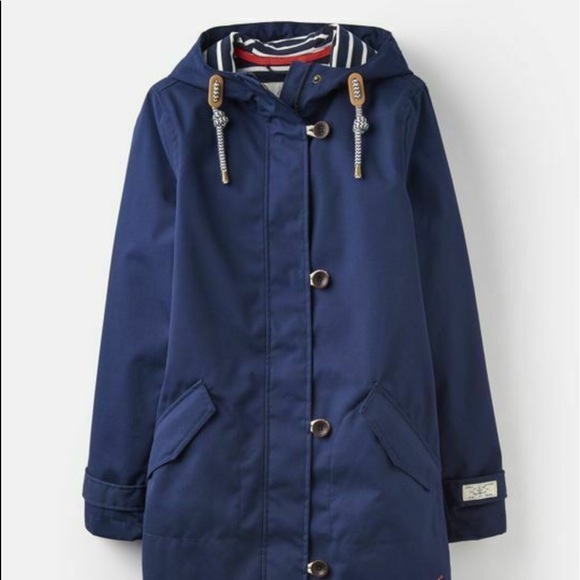 Joules Coast Mid Waterproof Jacket Navy 